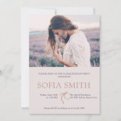 ボウエレガント卒業党招待状 招待状 (正面)