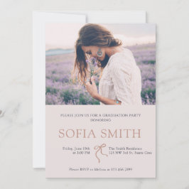 ボウエレガント卒業党招待状 招待状