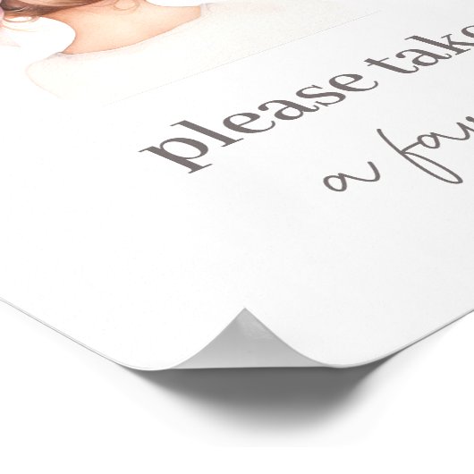 ボウガール誕生日のお願いサイン ポスター (角)