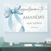 ボウコケット少年ベイビーシャワー 横断幕 (トレードショー)