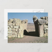 ボウシャの城壁から出た王さまの門 ポストカード (正面/裏面)