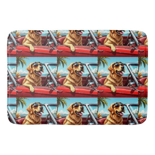 ボウシー犬のバスルームのマット バスマット (正面)