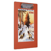 ボウジェポスターのSledding、スキー クリップボード (右)