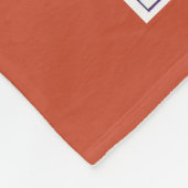 ボウジェポスターのSledding、スキー フリースブランケット (角)