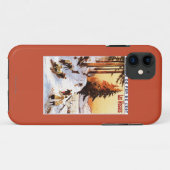 ボウジェポスターのSledding、スキー Case-Mate iPhoneケース (裏面(横))