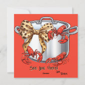 ボウズとクロウフィッシュのポットを持つマムシ沸騰パーティー シーズンカード (裏面)