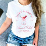 ボウズ&バベスコケットさくらんぼバチェロレッテ Tシャツ<br><div class="desc">「Bows & Babesコケットさくらんぼ」コレクションは、どのお祝いにも甘よくはしゃぐくtouchを与える。スイートは繊細な弓を持つさくらんぼカクテルを備え、美しく気のあるそぶりをしたおもしろいを演出。スクリプトエレガントとソフトなアクセントで、このコレクションはフェミニン、コケットな雰囲気を取り込み、スタイリッシュバチェロレッテ週末に最適なお洒落。あなたの最も近い赤ん坊との魅力と洗練祝度の理想的なブレンド!</div>