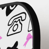 ボウズ&フォンピックボールパドル ピックルボールラケット (左詳細)