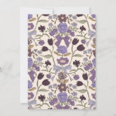 ボウズ&フラズ薄紫コケ結婚ット 招待状 (裏面)