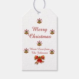 ボウズ&ベルズメリークリスマスギフトラベル ギフトタグ