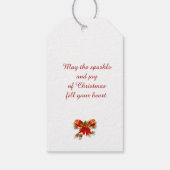 ボウズ&ベルズメリークリスマスギフトラベル ギフトタグ (裏面)