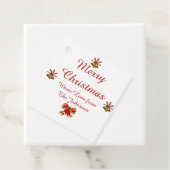 ボウズ&ベルズメリークリスマスメッセージカード フェイバータグ (インサイチュ)