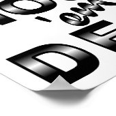 ボウズNock'em死んだおもしろい狩りポスター ポスター (角)