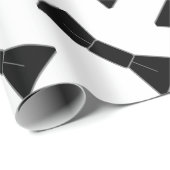 ボウタイの列 ラッピングペーパー (ロールコーナー)