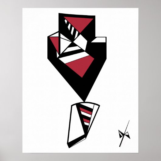 「ボウタイアジェンシー」ファインアートプリント ポスター (正面)