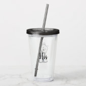 ボウタイウェスティボーイアクリルタンブラー アクリルタンブラー (裏面)