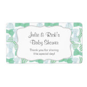 ボウタイウォーターボトルの方がボウタイカスタマイズの方が！ ラベル (正面)