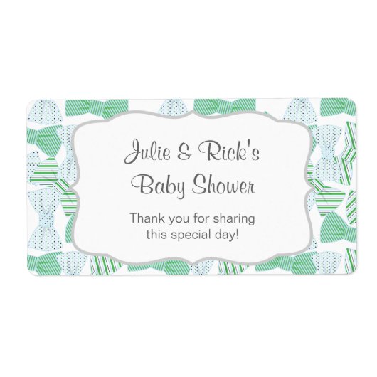 ボウタイウォーターボトルの方がボウタイカスタマイズの方が! ラベル (正面)