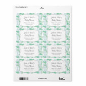 ボウタイウォーターボトルの方がボウタイカスタマイズの方が! ラベル (フルシート)