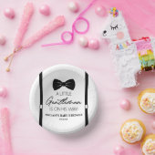 ボウタイサスペンダーリトルジェントベビーシャワー ペーパーボウル (パーティー)