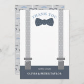 ボウタイサンキューカード 招待状 (正面/裏面)