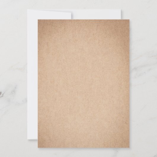 ボウタイジェンダーの暴露パーティの招待状 招待状 (裏面)