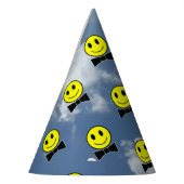 ボウタイハッピー顔ズインザスカイ パーティーハット (左)