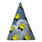 ボウタイハッピー顔ズインザスカイ パーティーハット (右)