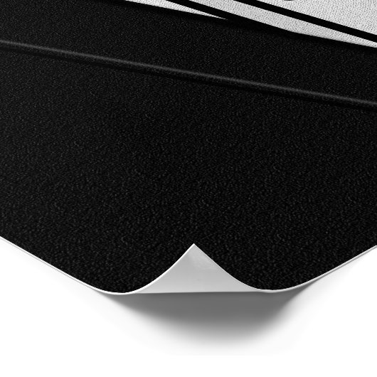 ボウタイ付きブラックタキシード ポスター (角)