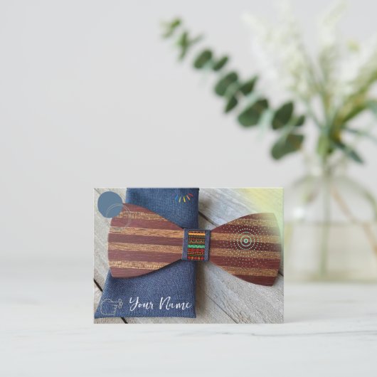 ボウタイ名刺 名刺 (スタンド正面)