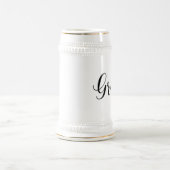 ボウタイ結婚グルームズバチェラーパーティー ビールジョッキ (中央)