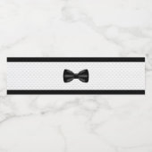 ボウタイ誕生日ベビーシャワー水筒ラベル ペットボトルラベル (シングルラベル)