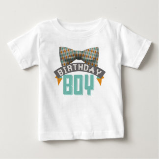 ボウタイ誕生日ボーイTシャツ ベビーTシャツ
