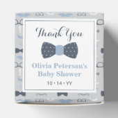 ボウタイ赤ちゃんシャワーお願いボックス フェイバーボックス (上部)