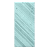 ボウタイ赤ちゃんシャワーメニューカード，青と灰色 ラックカード (裏面)