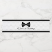 ボウタイ1s誕生日リトルマンウォーターボトルラベル ペットボトルラベル (シングルラベル)