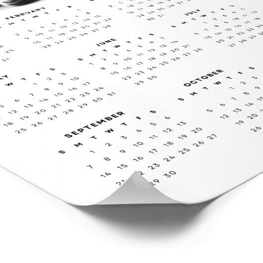 ボウタイ2025カレンダーかわいいキティ猫ギタリスト ポスター (角)