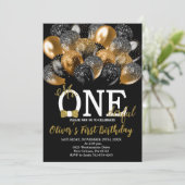 ボウタイ、バルーン1日目、Mr. Onederful誕生日 招待状 (スタンド正面)