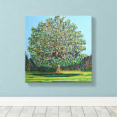 ボウツリーサマー キャンバスプリント (インサイチュ (ウッドフロア))