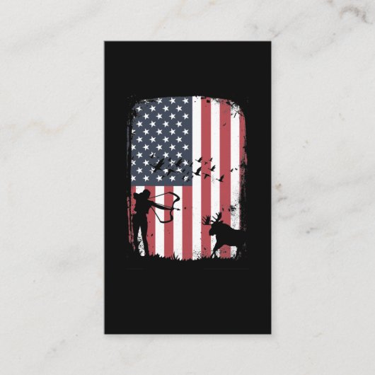 ボウディア狩りUSAディアハンター 名刺 (正面)