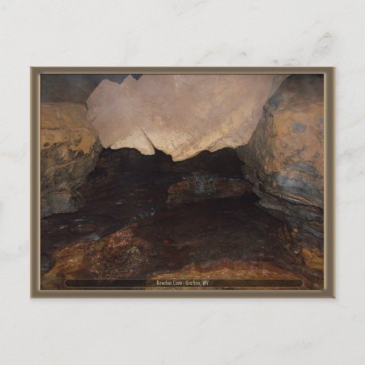 ボウデン洞窟(WV) ポストカード (正面)