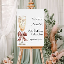 ボウバブルきらめくワイン誕生日パーティーへようこそ