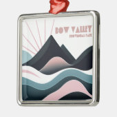 ボウバレープロヴィショナルパークカラーヒルズ メタルオーナメント (左)