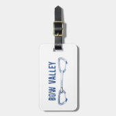 ボウバレーロック登山クイックドロー ラゲッジタグ (正面縦)