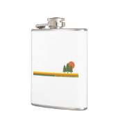 ボウバレー州立公園松の木の日 フラスク (左)