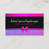 ボウパープルダイヤモンドジュエリー 名刺 (正面)