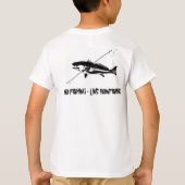 ボウフィッシングキッズTシャツ Tシャツ (裏面)