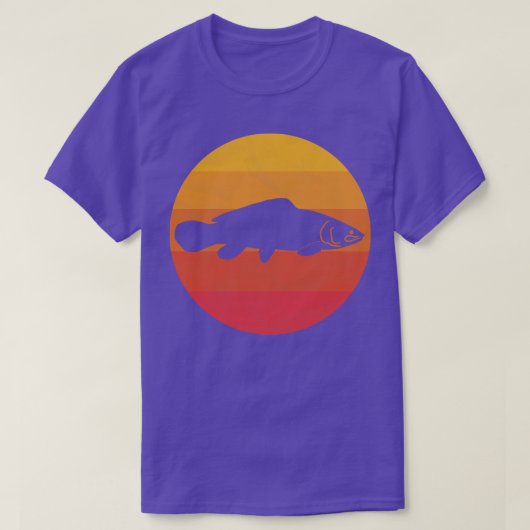 ボウフィン魚 Tシャツ (デザイン正面)