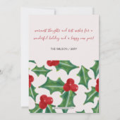 ボウフズオブホリー引っ越しましたホリデーアナウンス (裏面)