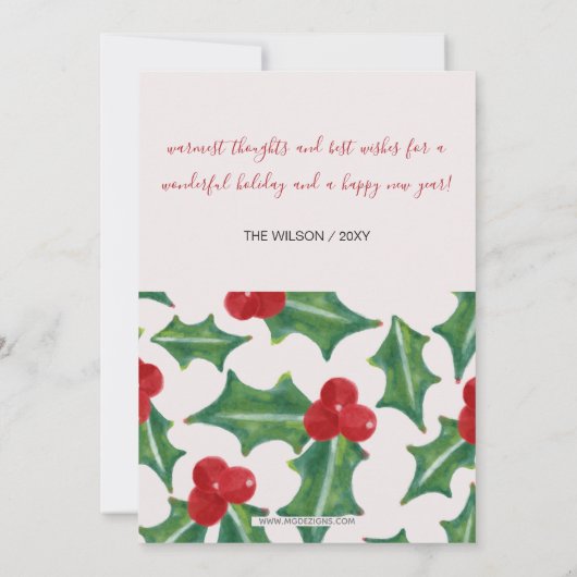 ボウフズオブホリー引っ越しましたホリデーアナウンス (裏面)